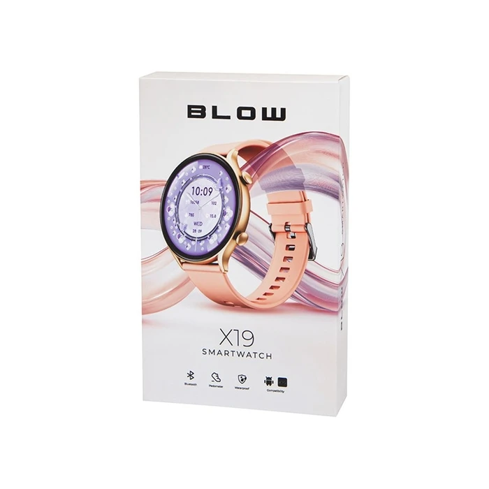Smartwatch Blow X19 Bluetooth pink