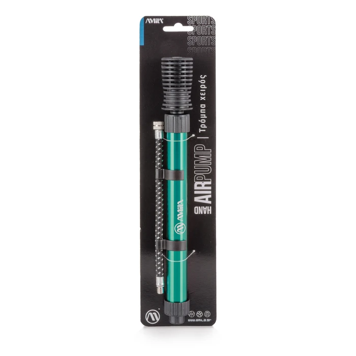 AMILA Aluminum Hand Pump 25.7 cm Dual-Action (40 psi) - Model 97404