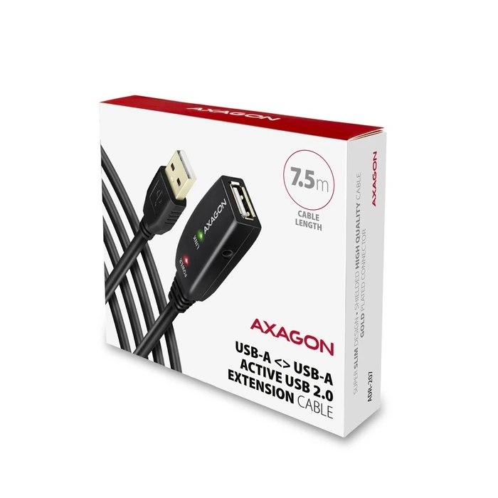 Καλώδιο USB Axagon ADR-207 USB 2.0 A-M - A-F akt. 7m kabel