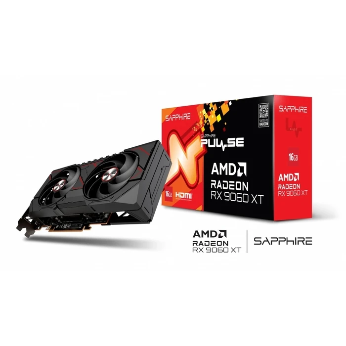 Κάρτα Γραφικών Sapphire Radeon RX 9060 XT PULSE 16GB GDDR6 128bit DP/2HDMI