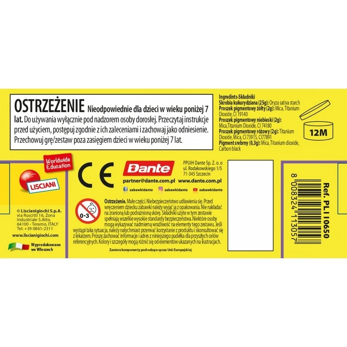 Παιδικές Χειροτεχνίες Lisciani Set Moon Academy - Eyeshadow