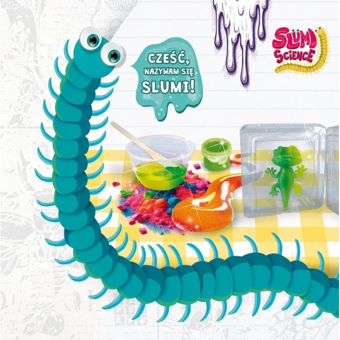 Παιδικές Χειροτεχνίες Lisciani Set Slumi Science - Squeezer Chameleon