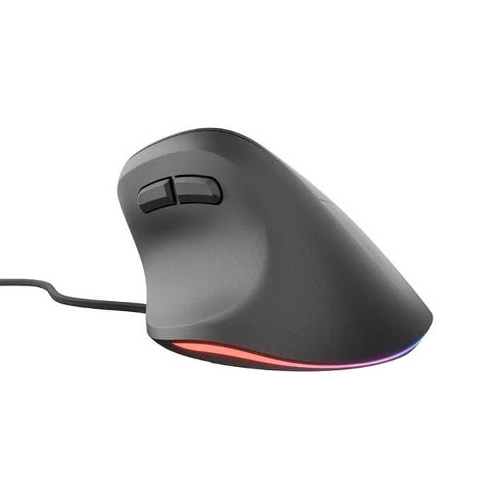 Ποντίκι Ενσύρματο Natec Vertical CRAKE 2 PRO 128000DPI optical Black