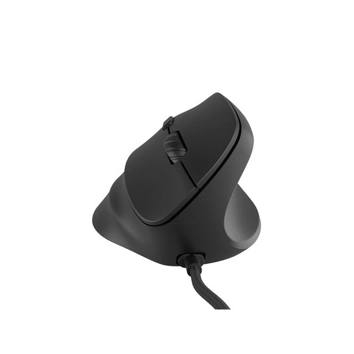 Ποντίκι Ενσύρματο Natec Vertical CRAKE 2 PRO 128000DPI optical Black
