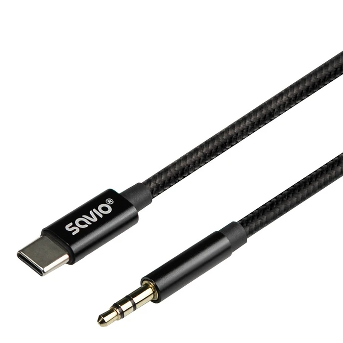 Καλώδιο USB Savio USB-C to mini-Jack cable
