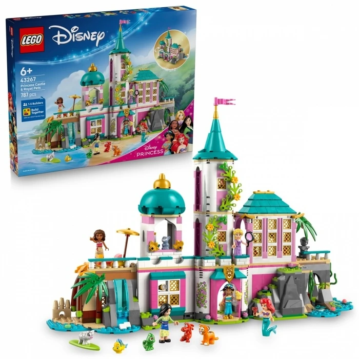 LEGO Disney 43267 Princess Castle and Royal Pets