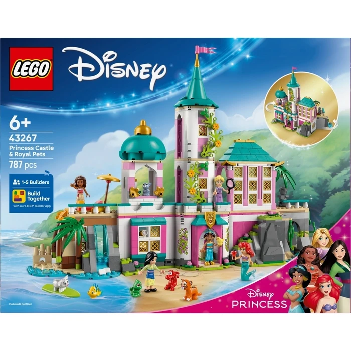 LEGO Disney 43267 Princess Castle and Royal Pets