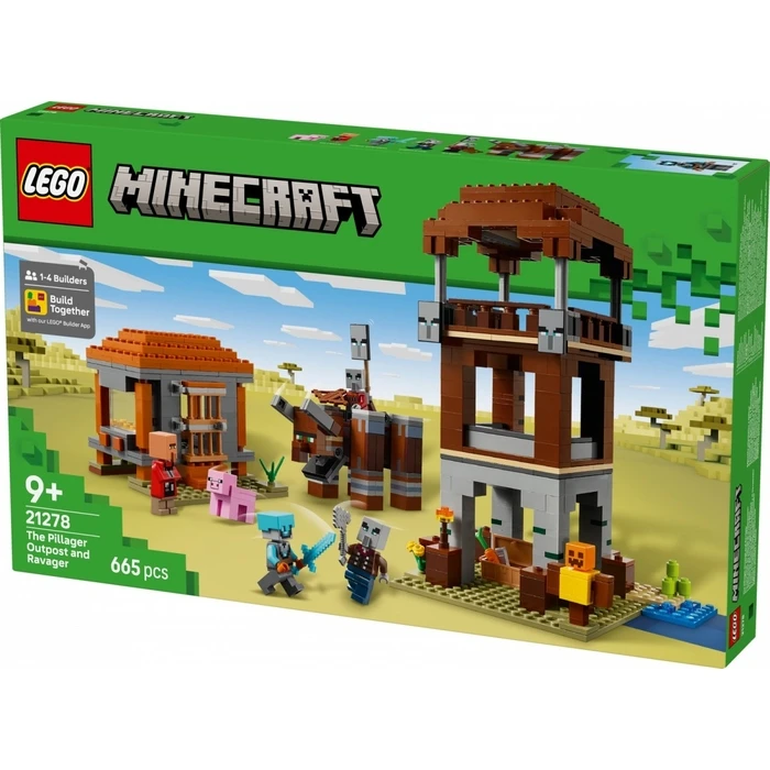 LEGO Minecraft 21278 A hideout for robbers and devastators