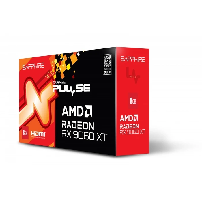 Κάρτα Γραφικών Sapphire Radeon RX 9060 XT PULSE 8GB GDDR6 128bit DP/2HDMI