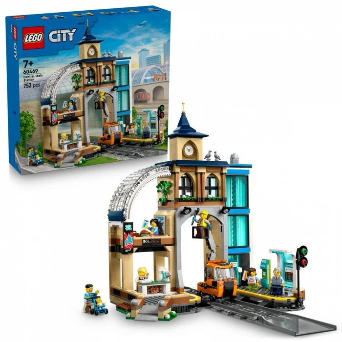 LEGO City 60469 Centralny dworzec kolejowy