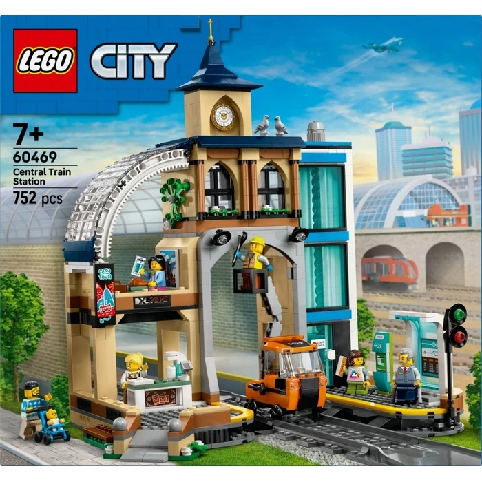 LEGO City 60469 Centralny dworzec kolejowy