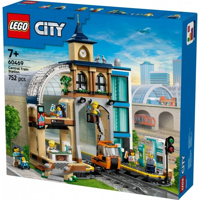 LEGO City 60469 Centralny dworzec kolejowy
