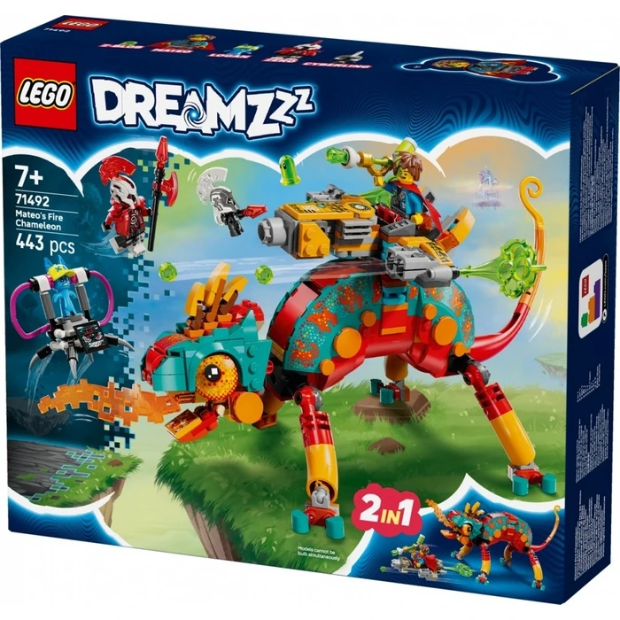 LEGO DREAMZzz 71492 Mateo the Fire Chameleon