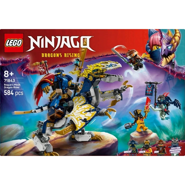 LEGO 71843 Rogue's Dragon Rider Mech