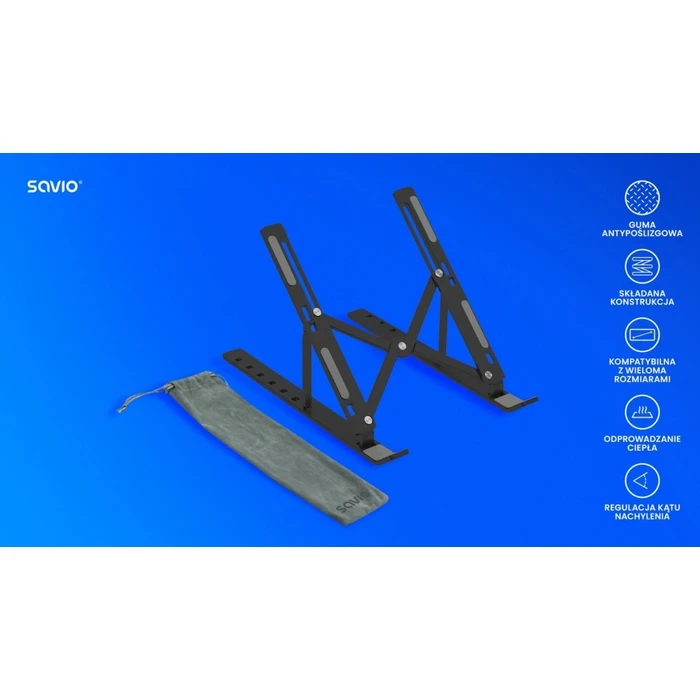 Βάση Laptop Savio Stand for PB-05