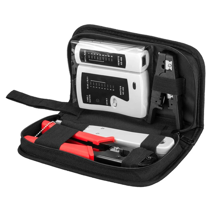 Σετ Εργαλείων Δικτύου Goobay 97790 για καλώδια RJ11/RJ12/RJ45, 4 σε 1