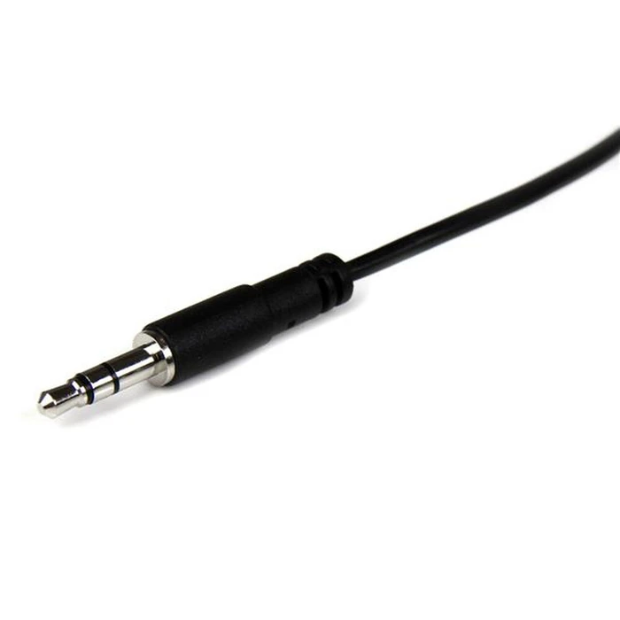 Καλώδιο Επέκτασης Jack (3,5 mm) Startech MU1MMFS Μαύρο 1 m