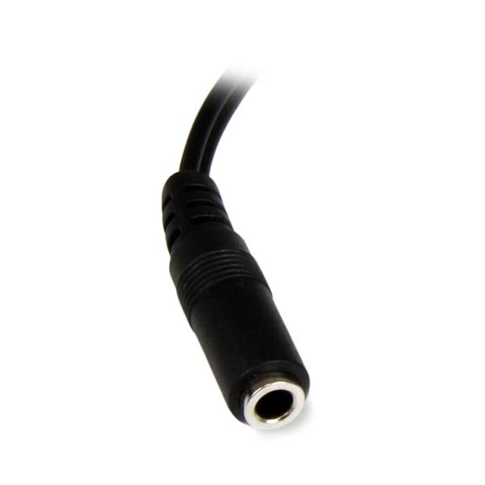 Αντάπτορας Ήχου Jack (3,5 mm) σε 2 RCA Startech MUFMRCA Μαύρο 0,15 m