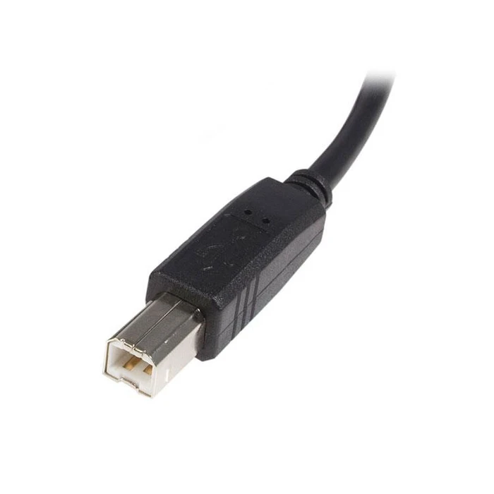 Καλώδιο USB A σε USB B Startech USB2HAB50CM Μαύρο
