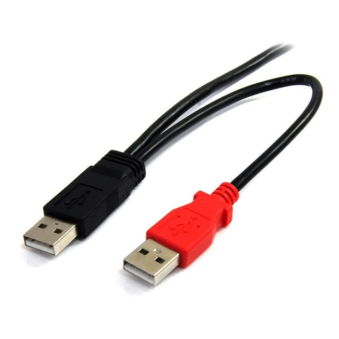 Καλώδιο USB 2.0 A σε Mini USB Β Startech USB2HABMY6 Κόκκινο Μαύρο