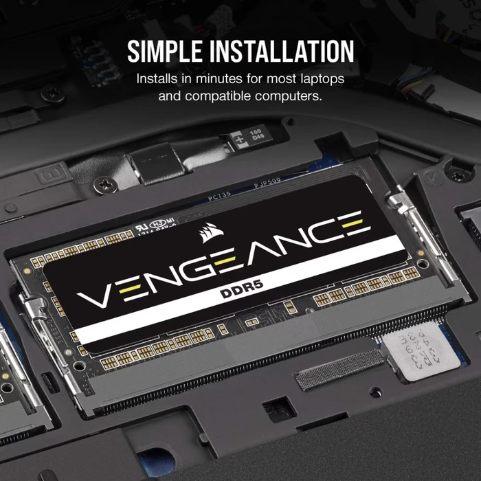 Μνήμη RAM Φορητού DDR5 16GB Corsair Vengeance /5600 (116) CL48