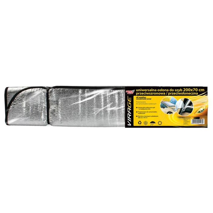 Ηλιοπροστασία Παρμπρίζ Moje Auto αυτοκινήτου 97-007, εξωτερική, 200x70cm