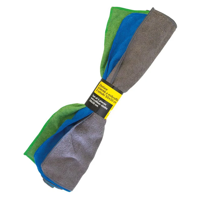 Σετ Πανάκια Moje Auto μικροϊνών 97-033, 50x50cm, διάφορα χρώματα, 3τμχ