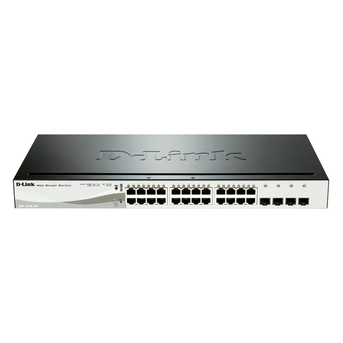 Network Switch D-Link DGS-1210-24P, 24 Gbit Ports / 12 POE Ports