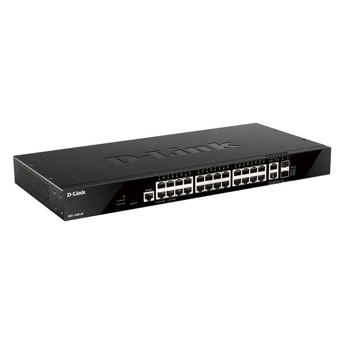 Network Switch D-Link DGS-1520-28 24x10/100/1000, 2 x 10G SFP+