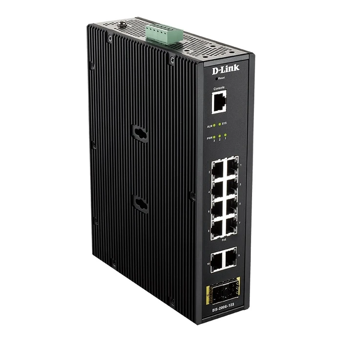 Network Switch D-Link Dis-200G-12S Industrial 10 X 100/1000, 2Xsfp
