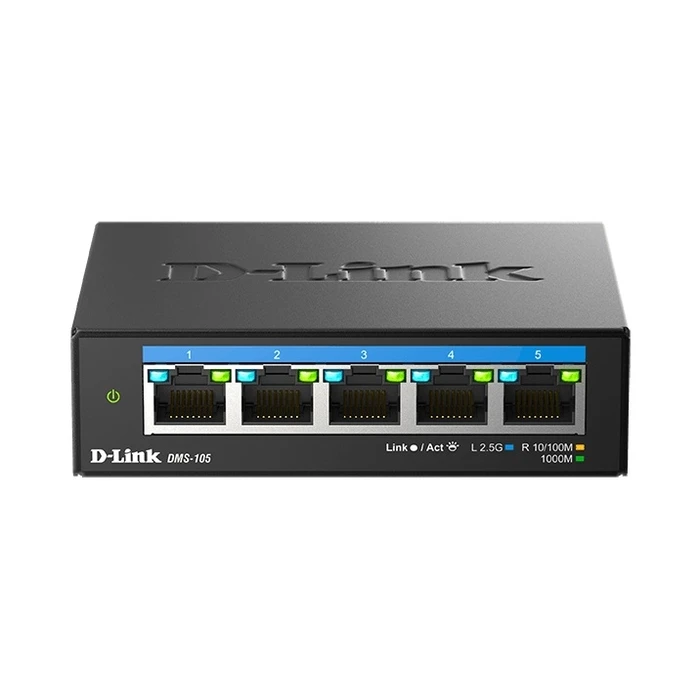 Network Switch D-Link Dms-105 5-Port 2.5G Multi-Gigabit Desktop