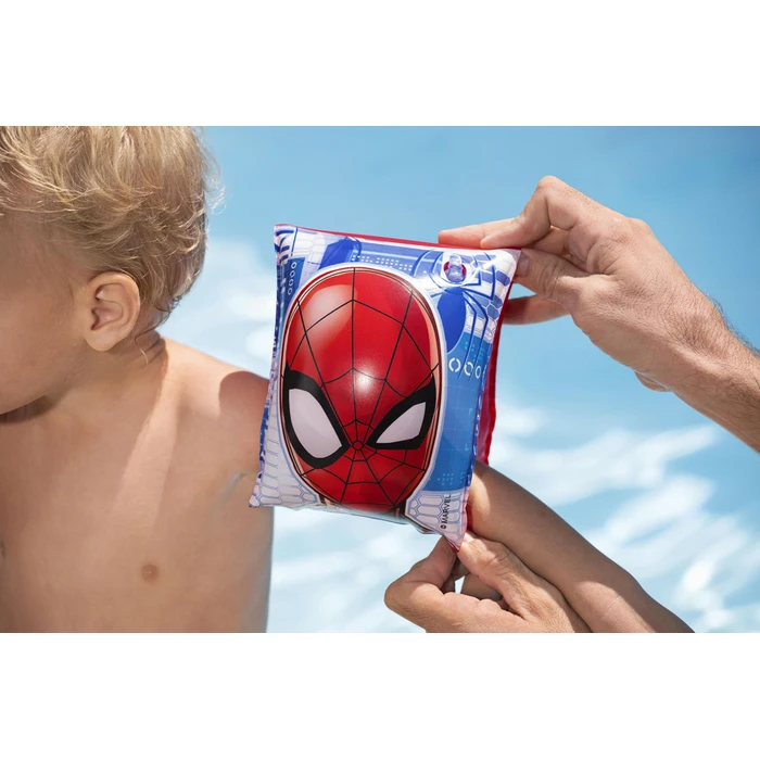 Bestway μπρατσάκια 98001, 23x15cm, 3-6 ετών, Spider-Man