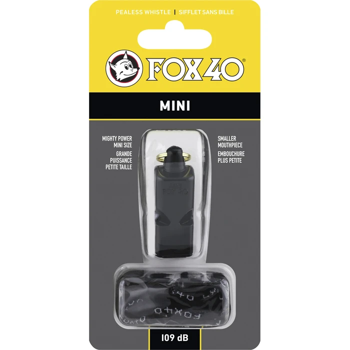 Σφυρίχτρα Fox40 Mini Safety με Κορδόνι