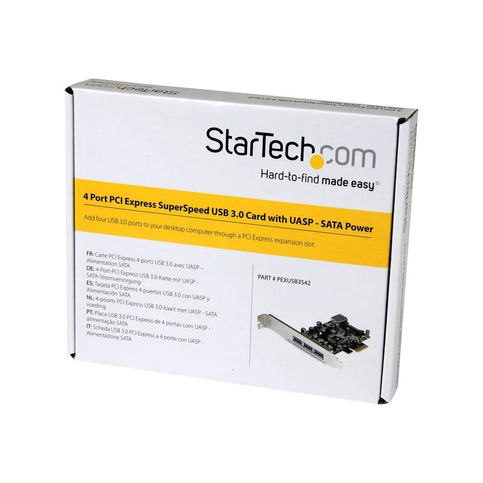 Κάρτα Δικτύου PCIe StarTech USB 3.0 card - 4-way