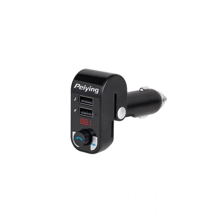 FM Transmitter Peiying Bluetooth 4.2 2xUSB microSD