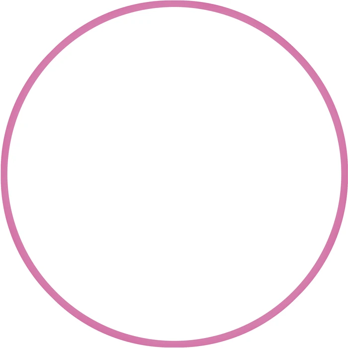 Χούλα-Χουπ AMILA HQ 60cm Φ19mm 230g Ροζ