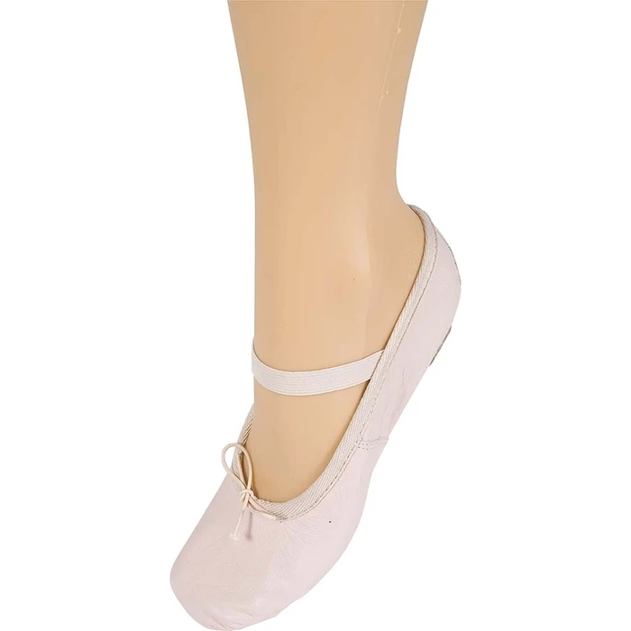 AMILA Leather Ballet Shoes, Size 26 (15.5 cm) - Salmon