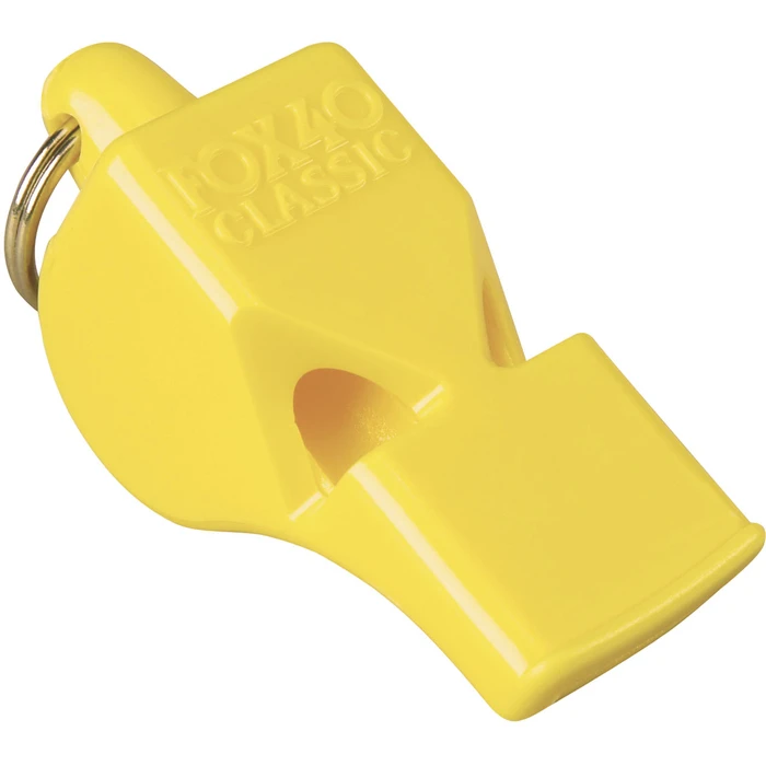 Σφυρίχτρα Fox40 Classic Safety Κίτρινη με Κορδόνι