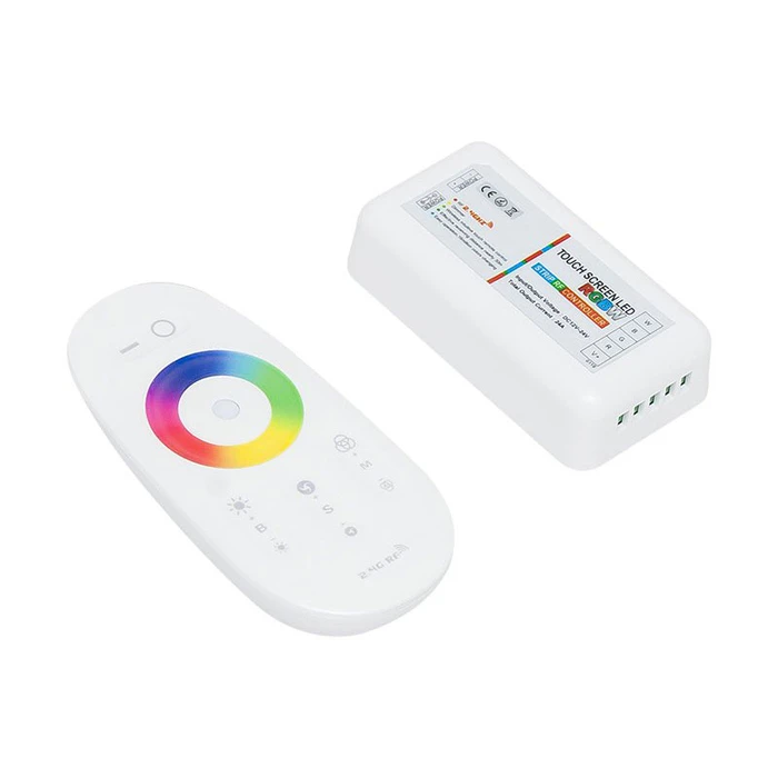 LED Μικροηλεκτρονικά Controller RGB 120W με Τηλεχειριστήριο RF και Dimmer