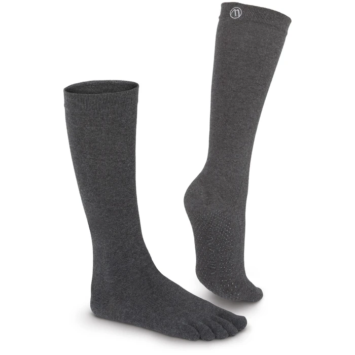 Γυναικείες Κάλτσες Pilates/Yoga AMILA Felis High 35-38 – Ash Grey