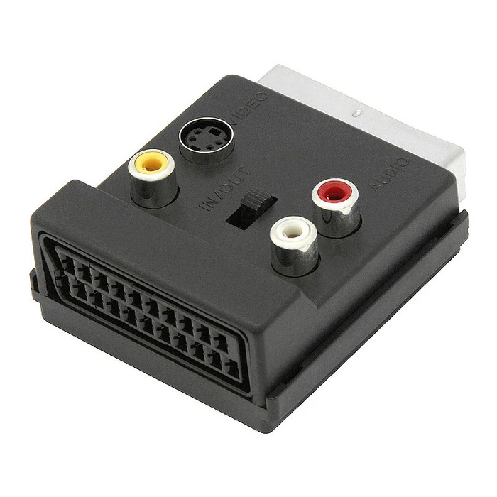 Αντάπτορας SCART σε SCART + 3RCA + SVHS
