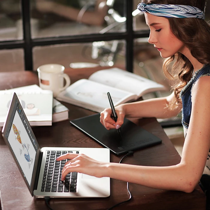 Ταμπλέτα Σχεδίασης HUION H950P 5080 lpi 220 x 137 mm USB Black