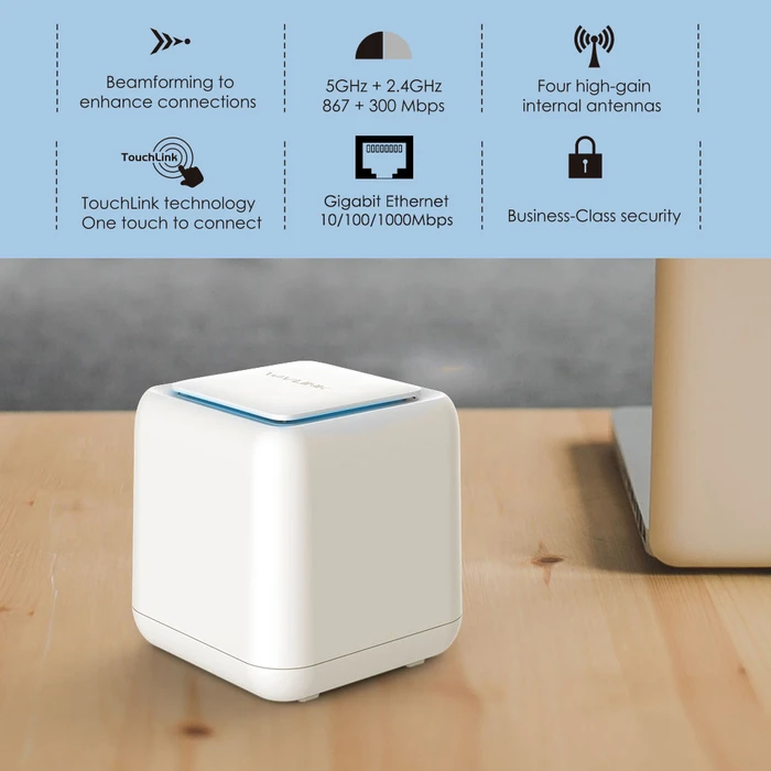 Access Point Wavlink HALO BASE PRO AC1200 DUAL-BAND With TOUCHLINK 1 PACK