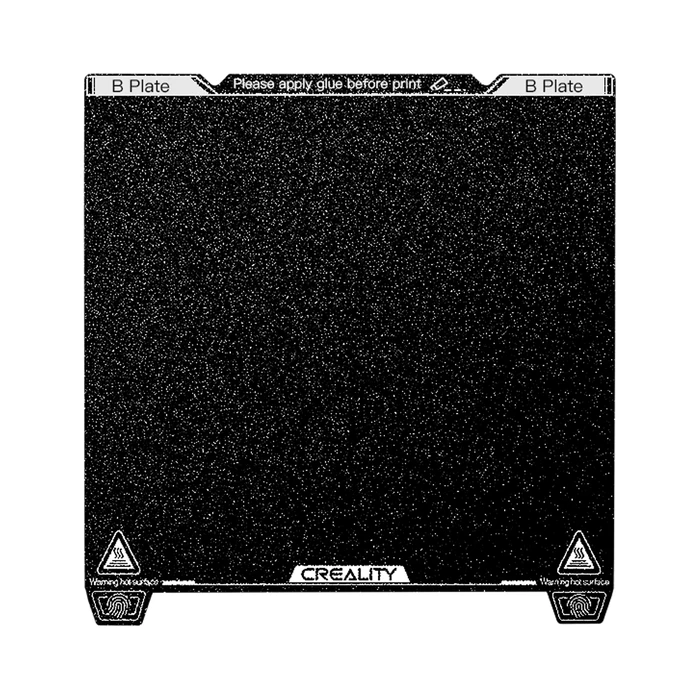 Creality Πλάκα Εκτύπωσης PEI 235x235mm (Textured) - Συμβατή με Ender-3 S1 / S1 Pro / Ender-5 S1 / K1 / Ender-3 V3 SE / V3 KE / CR-10 SE (χωρίς μαγνητική βάση)