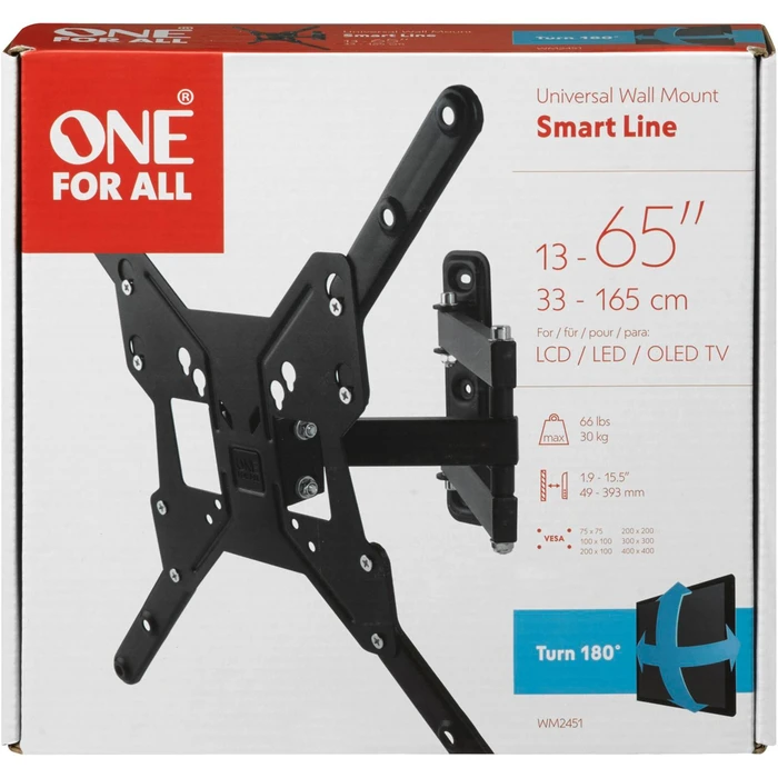 Βάση Τηλεόρασης One for All TV 55 Smart Turn 180