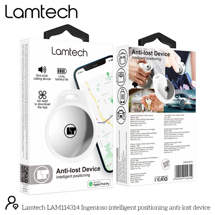 Anti-Lost Tracker Lamtech tag