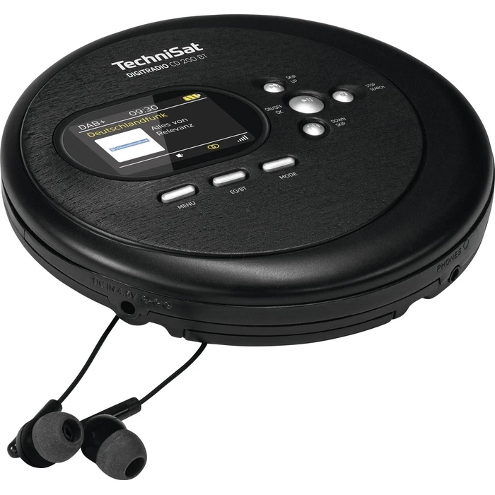 Φορητό CD Player Technisat DigitRadio CD 2GO BT black