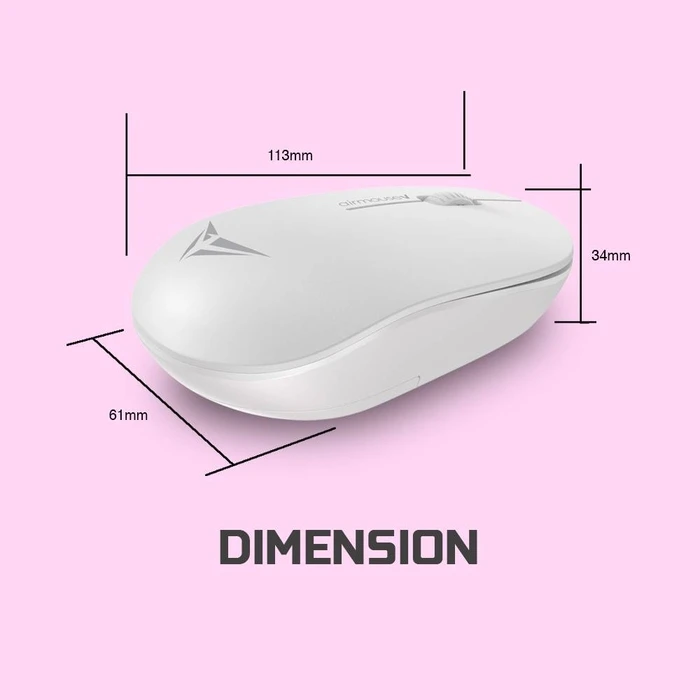 Ποντίκι Ασύρματο Alcatroz AIRMOUSE V WHITE 1200DPI