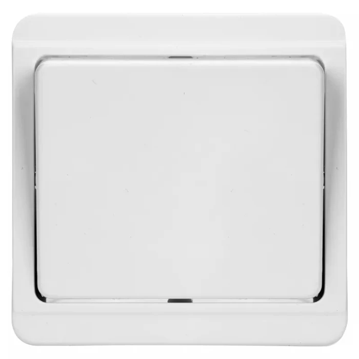 Tesla Stropkov Διακόπτης Αλέ-Ρετούρ A0221, Μονός, 2-Way, Λευκός