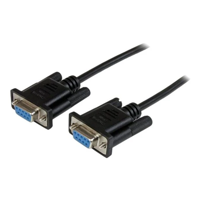 Καλώδιο StarTech DB9 RS232 serial null modem cable - male / female - 9-pin s black - DB-9 to DB-9 - 2m